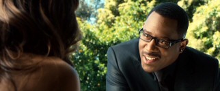 Ryan (Martin Lawrence) turns up the charm while talking to the newly-legal teenager he's glad to not be related to.