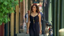 Actress Paula Patton (daughter-in-law of Alan Thicke) walks happily through post-Katrina New Orleans in one of ten Surveillance Window featurettes.