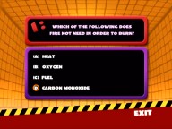 The first of ten questions in Bill Nye's Safety Smart Quiz. Trust me, things heat up after this!