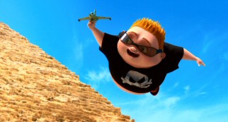 This obnoxious, chubby American tourist boy from the teaser that turned me off to the film fortunately features merely in the brief pyramid-theft exposing prologue.