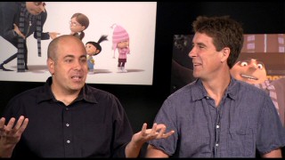 Screenwriters Ken Daurio and Cinco Paul are as amused as anyone by "The World of 'Despicable Me'" that they created.