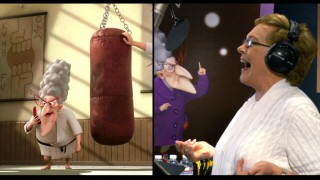 "The Voices of Despicable Me" shows Julie Andrews recording a rare cackle for her matriarch character Marlena.