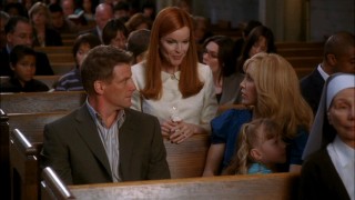 Bree (Marcia Cross) brings new meaning to "church lady" when the Scavos try different congregations on for size in "Sunday".