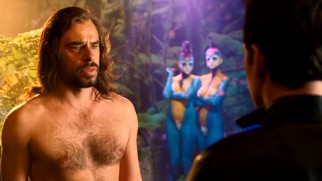 Jemaine Clement, half of New Zealand's funny Flight of the Conchords duo, plays Kieran Vollard, an artist with an ego and a wild side.