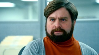 Zach Galifianakis draws laughs as Therman Murch, a turtleneck dickey-wearing IRS workaholic with the power to control minds and audit enemies.