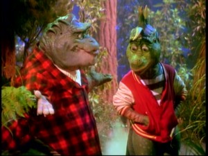 Earl tries to keep Robbie a carnovaur with a colorful swamp hunt.