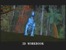 This scene progression illustrates the  3D workbook stage of production.