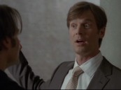 Peter Krause puts on his goofy face in the "Dirty Sexy Money": Season Two blooper reel.