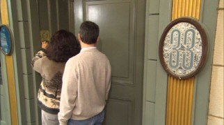 This hip, sweatshirted couple thinks they have what it takes to get into Disneyland's secret, mysterious Club 33.