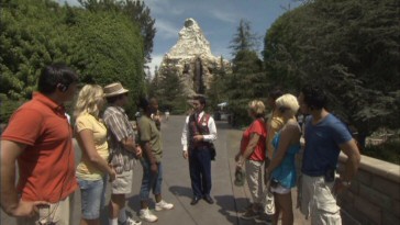 Travel Channel cameras were granted exclusive access to Disneyland's Blocking Walkways tour.