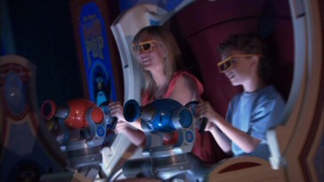 Judging by the smiles on their faces, these Toy Story Maniacs aren't taking the competition too seriously.