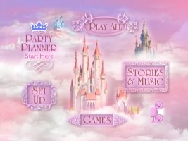Disney Princess Party: Volume One DVD Menu