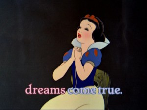 Julie Andrews would agree with Snow White.