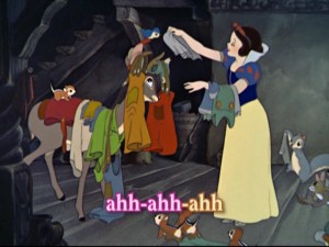 I'm glad the lyrics were provided for this part, or else we'd all be completely lost!