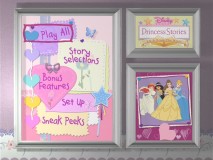 Disney Princess Stories Volume One DVD Main Menu