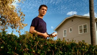In "Disturbia", Kale Brecht (Shia LaBeouf) is confined to his own property for the summer and left to wonder about his suburban neighborhood's secrets.