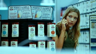 Ashley (Sarah Roemer) makes the most of her freedom by trailing a suspicious neighbor to the hardware store.