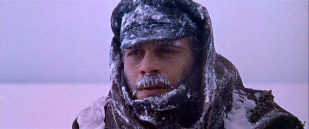 Braving snowy Russia to desert the Cossacks leaves Doctor Zhivago with one icy moustache!