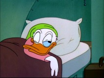 The sound of his car horn is not exactly a soothing sound to sleep to.