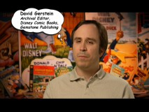 "Donald Goes to Press" has the cool idea of labeling its speakers with comic word bubbles. Here, Archival Editor David Gerstein speaks about Donald's leap from films to comic strips.