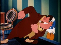 A story comes to life with Donald in the middle in "Duck Pimples."
