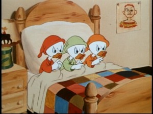 The lines running through "Donald's Crime" are especially annoying on this quality Oscar nominee.