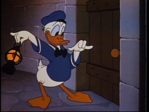 Donald in "Lighthouse Keeping."