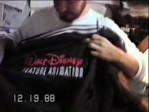 In one of the film's most interesting sequences, the artists recall the perks they received during the good ole' days, such as this snazzy jacket.