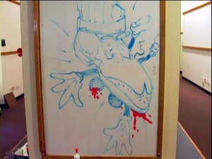 An artist's self-explanatory response to the closing of Disney's Burbank animation studio.