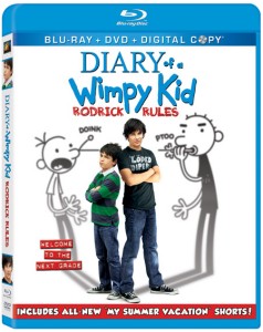 Diary of a Wimpy Kid: Rodrick Rules Blu-ray + DVD + Digital Copy cover art