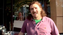 Rising comedic star Danny McBride reflects on his homeless supporting character Don.