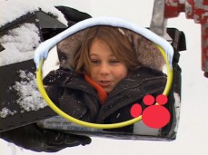 Dominic Scott Kay discusses making "Snow Buddies" in the DVD's making-of "Dogumentary."