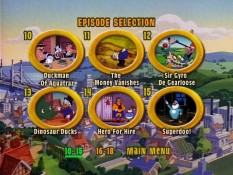The first of Disc 2's two Episode Selection menu pages.