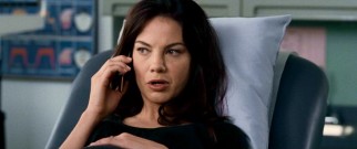 Receiving third billing in a two-lead film, Michelle Monaghan has to settle for phone scenes playing pregnant wife Sarah Highman.