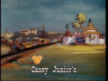 The "Casey Junior" sing-along shows off terrible picture quality but the bouncing Mickey head brings back fond memories.