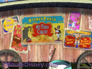Dumbo: Big Top Edition - DisneyPedia: My First Circus menu