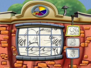 Unscramble the picture and identify the character before time runs out.