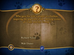 Tricky Dick or Uncle Walt? Decisions, decisions... The clock is tickin'!