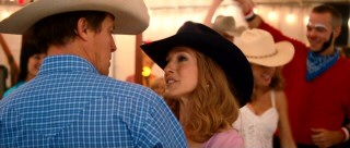 You didn't think this movie would spare its leads the obligatory cowboy hat scene, did you? Meryl seizes the rodeo dance as a chance to confess something to Paul.