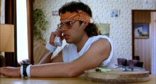 "You foolish, foolish sucka." Jarrod gives off a Napoleon Dynamite vibe while making this phone call in one of the funniest scenes of "Eagle vs. Shark."
