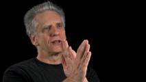 Director David Cronenberg talks with both his mouth and his hands in "Secrets and Stories."