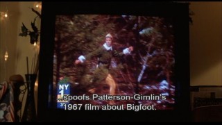 Not every item in the Fact Track will be news to you (like this Bigfoot spoof identification), but it's still a fun way to rewatch the movie.