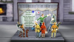 Elf's pop-up book screens are some of the best DVD menus I've ever seen, infinifilm overexplanation and all.