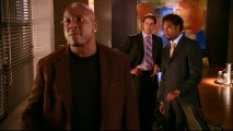 Three mid-season episodes follow the bizarre case of a star baseball player (Steve Harris, left) being represented by Matt Dowd and Keith Bennett.