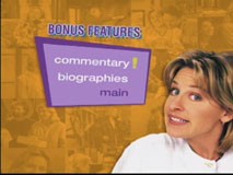Bonus Features Menu
