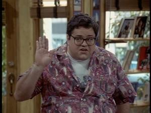 Hand down: serious. Hand up: sarcastic.