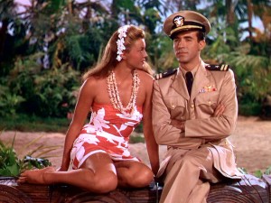 A very brown Esther Williams has her eyes set on co-star Ricardo Montalban in "On an Island With You."
