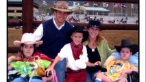 The real life Crowley family is seen in this photograph from "Meet John Crowley."