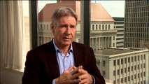 Harrison Ford discusses the first movie he's accepted less than top billing on in over 25 years in the routine making-of featurette "The Power to Overcome."