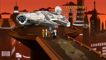 The DVD menu for "Something, Something, Something, Dark Side" takes its cue from Fox's Star Wars DVDs, a design that is implemented on the Blu-ray release too.